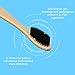 Kimz bamboo natural toothbrush charcoal black soft bristles biodegradable environmental ecofriendly compostable family pack case-pack of 4