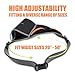 fitter's niche Hydration Fanny Pack, Water Bottle Holster Holder Running Belt for Men Women, fits iPhone Xs 8 Samsung, Reflective Water Resistant Waist Bag, Ideal for Hiking Travel Trips Outdoors