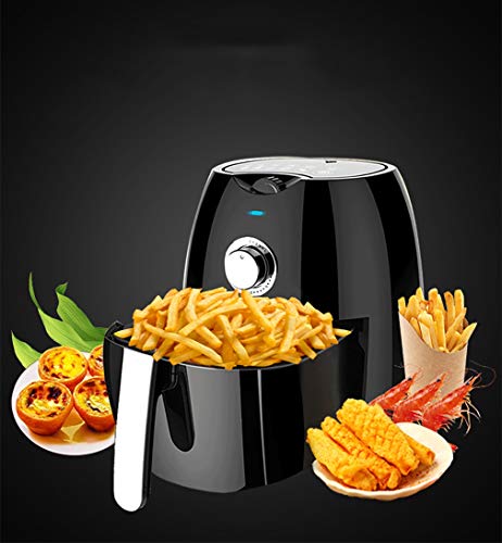 Click Here to See More Images New Air Fryer, 1300W High Power Household Electric Fryer, 4.5 Liter Large Capacity No Fryer,black