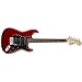 Squier by Fender Stratocaster Beginner Electric Guitar Pack with Frontman 15G Amplifier - Candy Apple Red Finish - HSS
