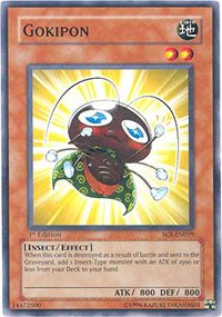 Yu-Gi-Oh! - Gokipon (SOI-EN019) - Shadow of Infinity - 1st Edition - Common