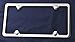 LFPartS Premium Slim Style Stainless Steel License Plate Frame (4 Holes, Polished Mirror Finish)