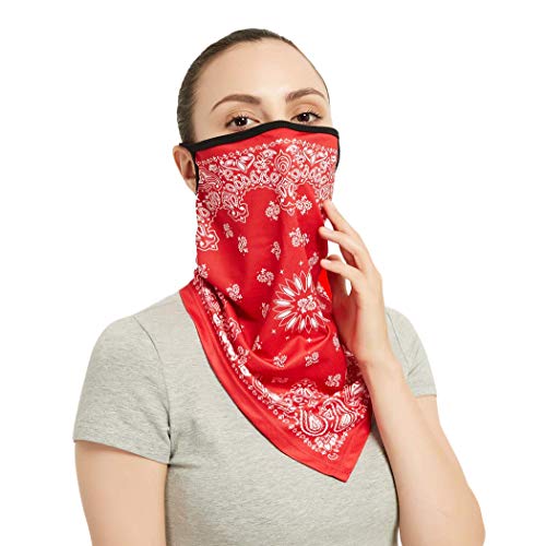 CGTL protección UV cuello polaina bufanda a prueba de viento orejeras bufanda facial para caza kayak ciclismo motocicleta deportes