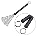 Drum Sticks Drum Wire Brushes Drum Brushes Drum Sticks Retractable Brushes Drums Sticks Drum Brushes Set for Jazz Acoustic Music Lover Gift Total 2 Pairs with Portable Storage Bag
