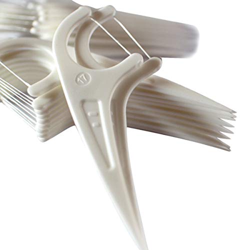 Dental Floss - LuckyFine 50 Pieces, Interdental Brush, Dental Floss, Teeth Stick, Tooth Picks, High Quality Flat Dental Floss ToothpickDental Floss - LuckyFine 50 Pieces, Interdental B, Teeth Cleaning - Thumbnail 6