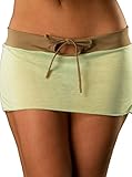 Wicked Temptations Jersey Knit Keyhole Mini Skirt
