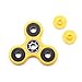 Cppslee Hands Fidget Spinner Toy Stress Reducer- Perfect For ADD, ADHD, Anxiety, and Autism Adult Children (yellow + black)