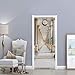 3D Door Decal Door Stickers Decor Door Mural Removable Vinyl Wall Art Door Wall Mural Door Wallpaper for Home Decor