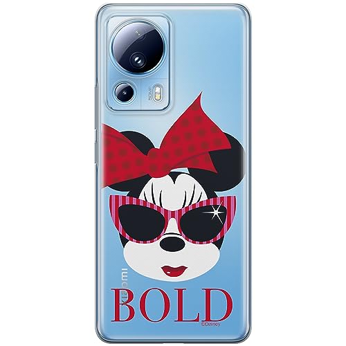 ERT GROUP Handyhülle für Xiaomi 13 LITE/CIVI 2 Original und offiziell Lizenziertes Disney Muster Minnie 045 optimal an die Form des Handy angepasst, teilweise transparent