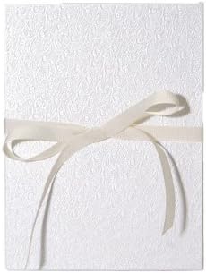 Books by Hand BBHK113-5 Accordion Photo Album, White