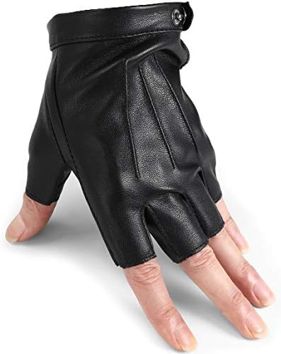 Fingerless Driving Gloves