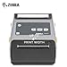 ZEBRA ZD620d Direct Thermal Desktop Printer 203 dpi Print Width 4 in Ethernet Serial USB ZD62042-D01F00EZ