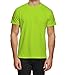 Miracle(Tm) Neon Color Athletic Wicking T Shirt - Adult High Visibility Shirt