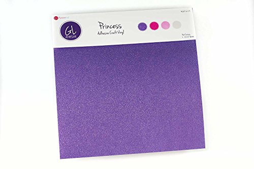 Expressions Vinyl - Ultra Princess Pack - 12in. x 12in. Assorted Glitter Adhesive Vinyl