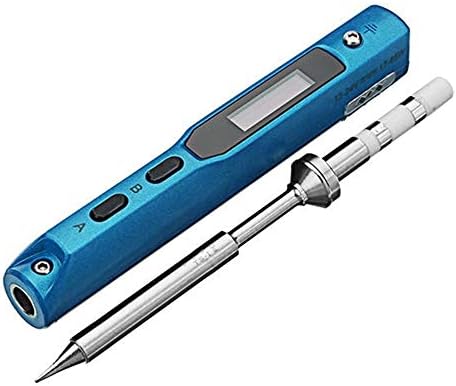 Soldering Iron kit Mini TS100 Digital OLED Programable Interface DC5525 Soldering Iron Station Built-in STM32 Chip Sapphire Version