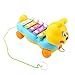 Bluelans Early Education 1 Year Olds Baby Xylophone Toy Musical Instrument Pull Along Educational Toy for Children & Kids Boys and Girls Christmas/Birthday Gift Colorful