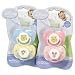 Disney Baby Winnie The Pooh Baby Pacifier 2 Pack - Blue & Yellow