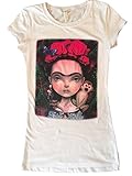 Frida Kahlo Monkey Mexican Artist Women's T-shirt New (xl)