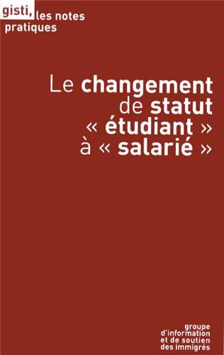 Le  changement de statut étudiant à salarié