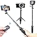 Venfoto 4344253162 Selfie Stick, 39.4 in Extendable Selfie Stick Tripod Compatible I-Phone/Samsung/Gopro-Wireless Remote Bluetooth Phone Holder Compatible I-OS System and Android 4.3 System Above