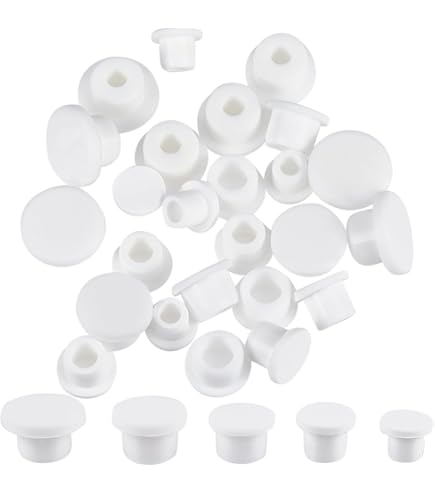 100Pcs Silicone Rubber Tapered Plug High Temp Resistant Wear Resistant Coating Protection Multicolor For Coating Painting