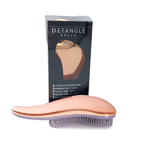 ElasticU Metallic Detangling Brush Variation (Rose Gold)