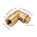 A7818F Oxygen Sensor Extender 90 Degree Angled Bung Extension Spacer M18x1.5 Fix Oxygen Spacer Exhaust Extension