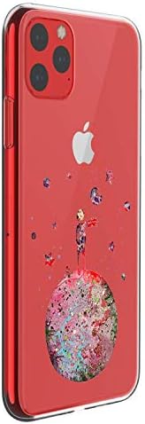Oihxse Compatible for iPhone 11 6.1'' Case,Ultra-Thin Crystal Clear with Fashion Pattern Soft TPU Silicone Bumper [Support Wireless Charging] Shockproof Protective Phone Cover - Prince