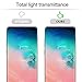 LasGame Galaxy S10 Plus Screen Protector Tempered Glass,[2-Pack][Anti-Fingerprint][No-Bubble][Scratch-Resistant] Glass Screen Protector for Samsung Galaxy S10 Plus