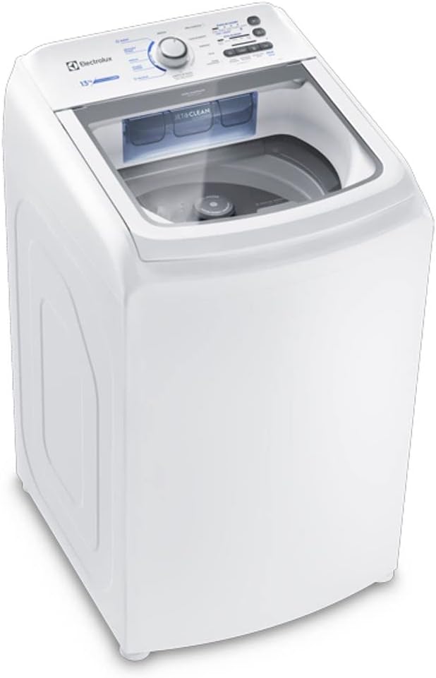 Máquina de Lavar Electrolux 13kg Branca Essential Care com Cesto Inox e Jet&Clean (LED13)