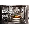 Tower KOR6M1RDBK Touch Control Digital Microwave with Dual Wave, 2-Plate, 800W, 20 Litre, Black & Bottega T10020 Rapid…