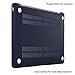 ProCase for MacBook Air 13 Inch 2020 2019 2018 A2337 M1 A2179 A1932, Hard Case Shell Cover with Keyboard Skin Cover -Darkblue