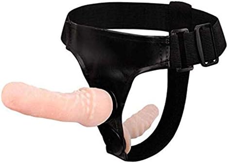 Strap On Harness Waist with Double Heads Role Play Color Beige