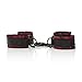 CalExotics Scandal Hog Tie – Luxury Bondage Handcuff Set – BDSM Sex Toys for Couples – Red & Black