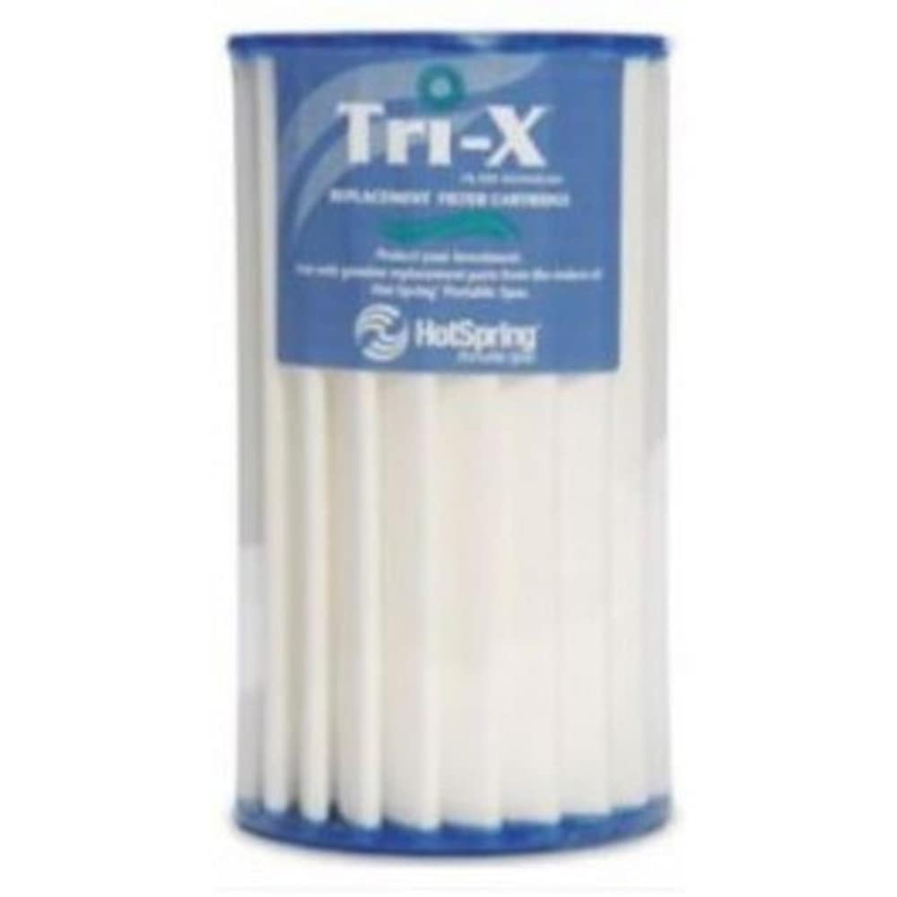 Photo 1 of Hot Spring Spas Tri-X Ceramic Cartridge Filter Single 73250, white