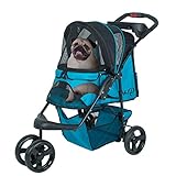 PETIQUE Mermaid Pet Stroller for Cats and