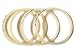 Replacement Gasket Compatible With Nutri Bullet 4  Pack after Market Part (White)