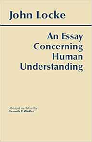 When was an essay concerning human understanding written image