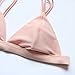 MOSHENGQI Women Brazilian Top Thong Cheeky Bottom Spaghetti Strap Swimsuit Bikini Set(S(US Size 2-4),Pink)