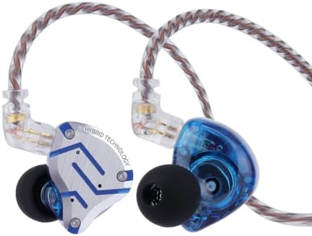 Linsoul KZ ZS10 Pro, 4BA+1DD Driver in Ear Monitor, HiFi Wired