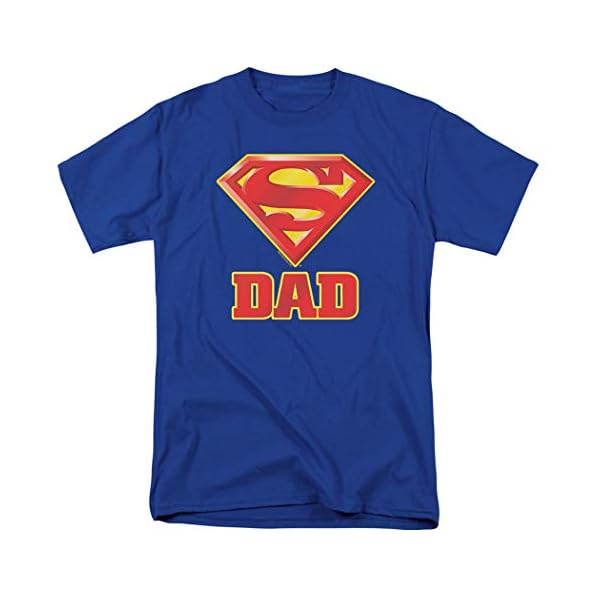 Popfunk Superman Superdad Super Dad Logo T Shirt for Father's Day & Stickers