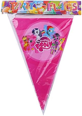 guantongda Fashionable XM Polaroid my little pony disposable tableware children birthday decoration in fine style(None H02)