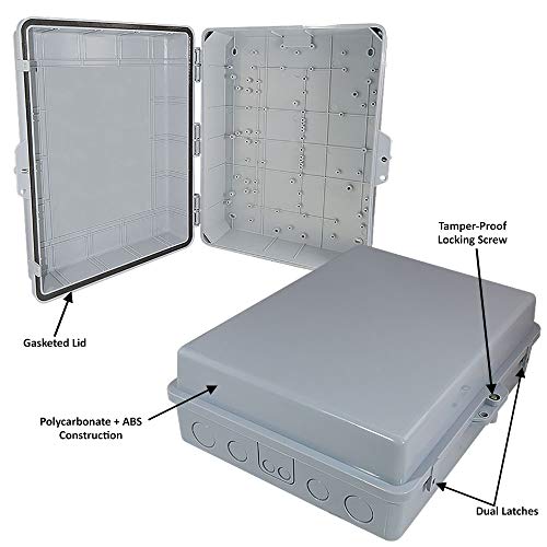 Altelix NEMA Enclosure 17x14x6 (14" x 9" x 4.5" Inside Space