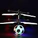 GreaSmart Flying Soccer Ball, LED RC Flying Ball Toy Drone Hand Control Infrared Induction Helicopter Ball Built-in Shining LED Lighting for Kids Boys Girls Teen (Flying Soccer)