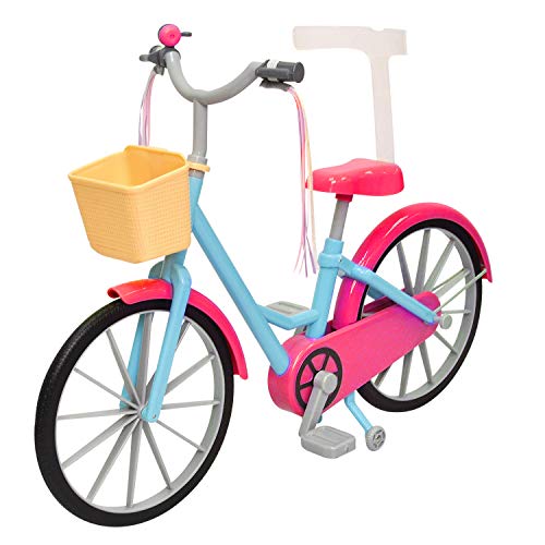 Doll Bicycle Bicycle with Streamers & Basket for 18" Dolls Buy