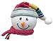 Tenna Tops Snowman Winter Hat & Scarf Car Antenna Topper/Auto Mirror Dangler/Cute Dashboard Accessory (Gray)