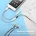 DUKABEL Headphone Splitter, 3.5mm Splitter Cable for Headset [Fine Braided & Gold Plated] Stereo Audio Y Cable AUX Splitter - Compatible for iOS, Android, Smartphones, Tablets & More - (0.85ft/26cm)