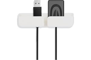 Healthible Dental X-Ray Sensor Holder (3-Pack, White) – High-Density Plastic Wall Mount, Adhesive Installation, Fits Most Sensor Brands & USB Cables for Dental Office