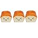 buytra 3 Pack Slow Rise Squishy Charms, Emoji Toast