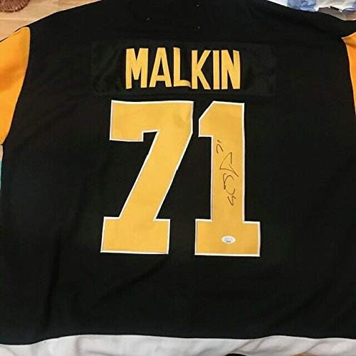 evgeni malkin autographed jersey
